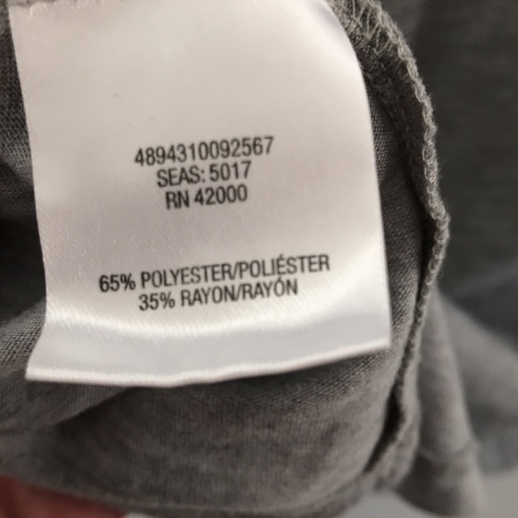 PINKK TANK TOP LIGHT GREY 1X RUNS SMALL - Picture 4 of 5